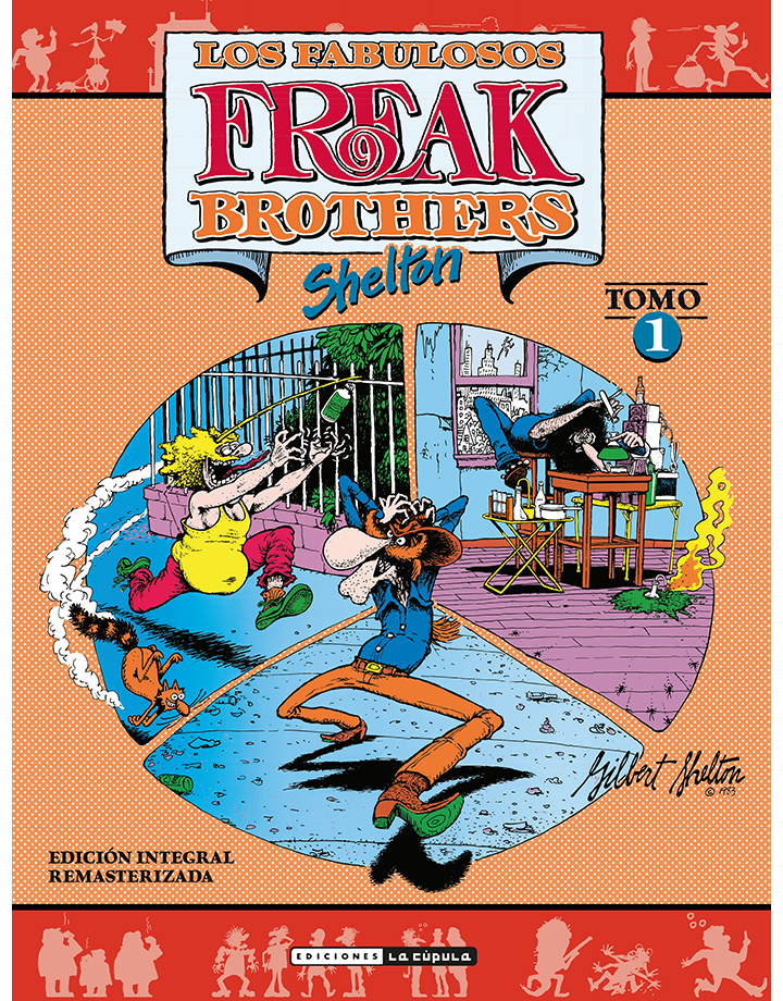 Shelton - Integral de los Fabulosos Freak Brothers - Volumen 1 -