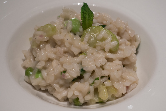 Beluga Bar and Kitchen - Risotto de primavera (540)