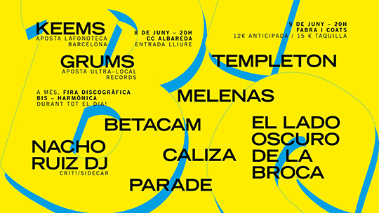 BIS Festival 2018 - Cartel