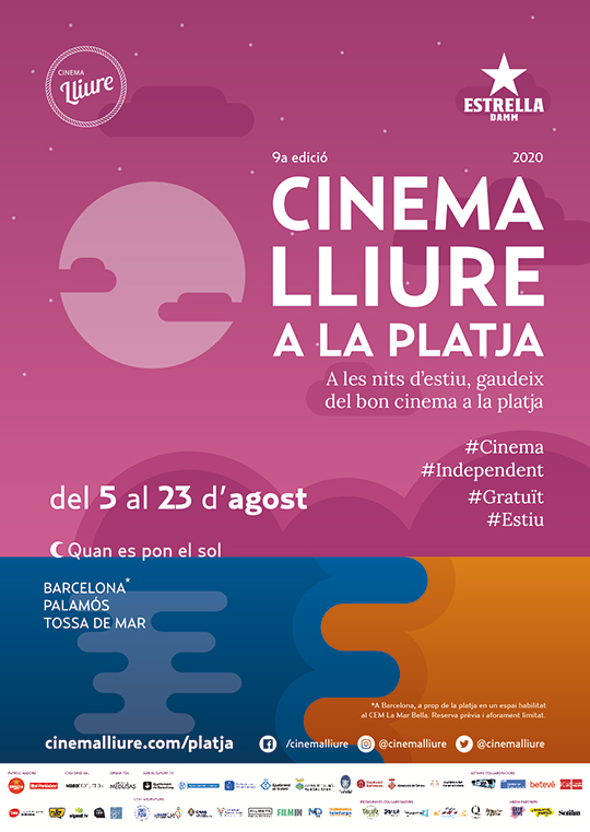 Cinema Lliure a la Platja (Cartel)