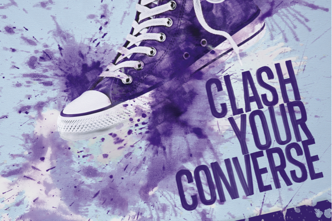 Converse 01 letra hotsell