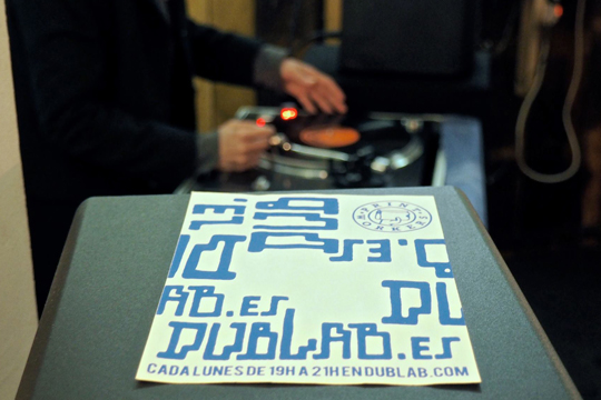 Presentación dublab Barcelona - Cartel