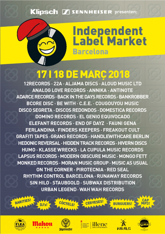 Independent Label Market Barcelona - Cartel