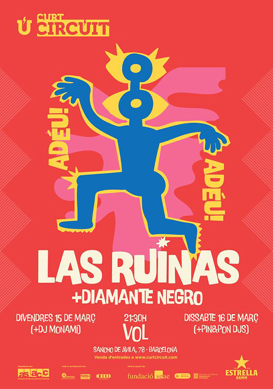 Las Ruinas - Concierto de despedida (Cartel)