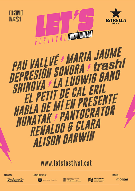 Let's Festival Edició Limitada - Cartel