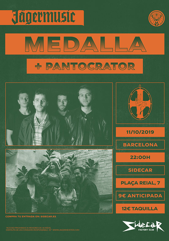 Medalla presentan LP2 + Pantocrator (Cartel)