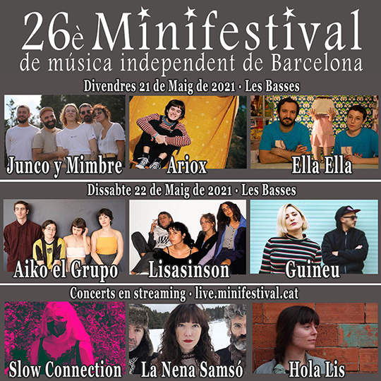 Minifestival de Música Independent - Cartel