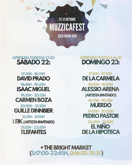 MuzzicaFest - Cartel