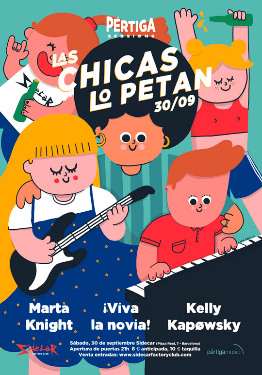 Pértiga sessions #1: Las chicas lo petan (Cartel)