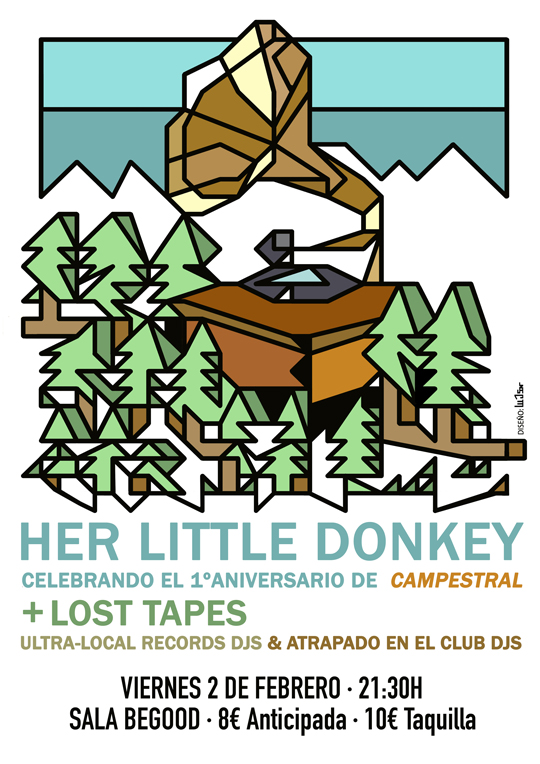 Pícnic Campestral: Her Little Donkey + Lost Tapes (Cartel)