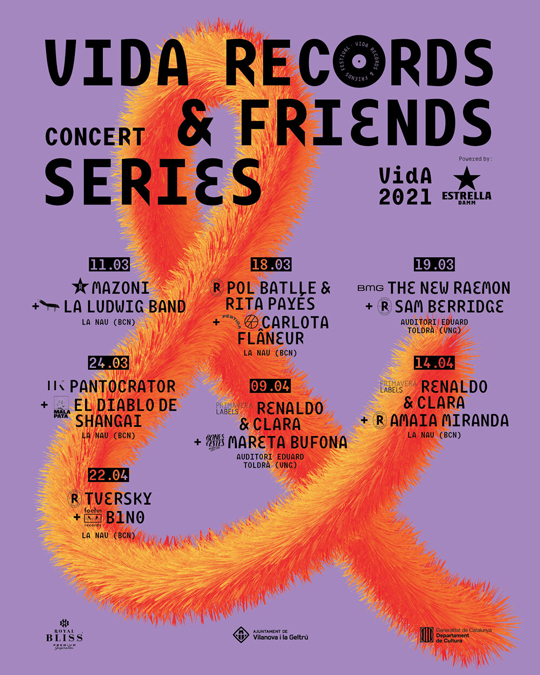 Vida Records and Friends - Cartel